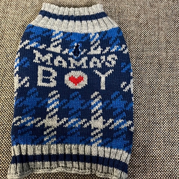 Vibrant Life Other - Vibrant Life (Mama’s Boy) pet sweater, NWT.